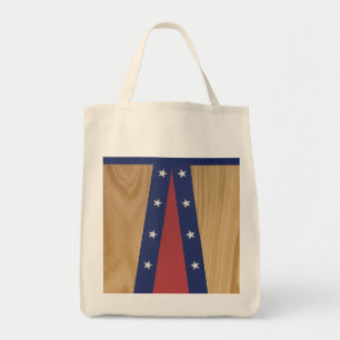 America-Inspired Art Flags, Jerseys & 4th of Jul Tote Bag