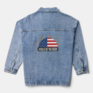 America Is Not Your Kingdom — Rebellion Denim Jacket