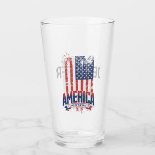 America - Land of the free Glass