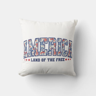 "America: Land of the Free" Pillow