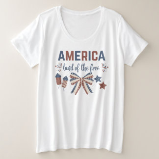 America – Land of the Free Woman's Tee