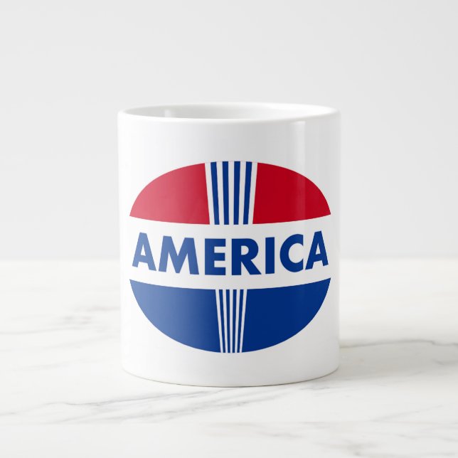 AMERICA LARGE COFFEE MUG (Front)