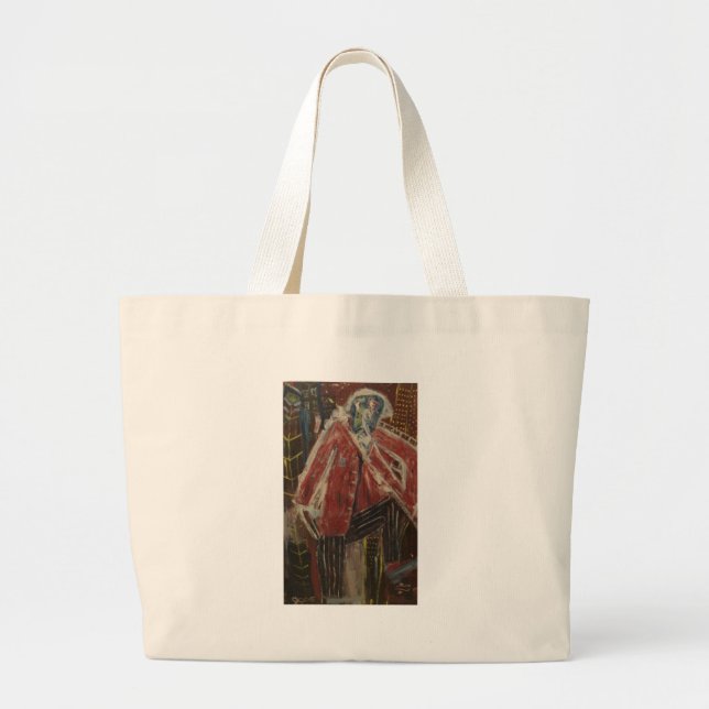 America Large Tote Bag (Front)