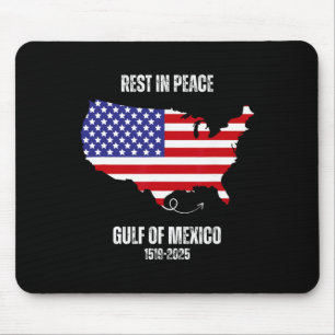 America Map Gulf Of Mexico President Gulf Of Usa  Mouse Pad