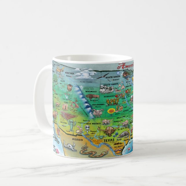 America Naturally Coffee Mug (Front Left)