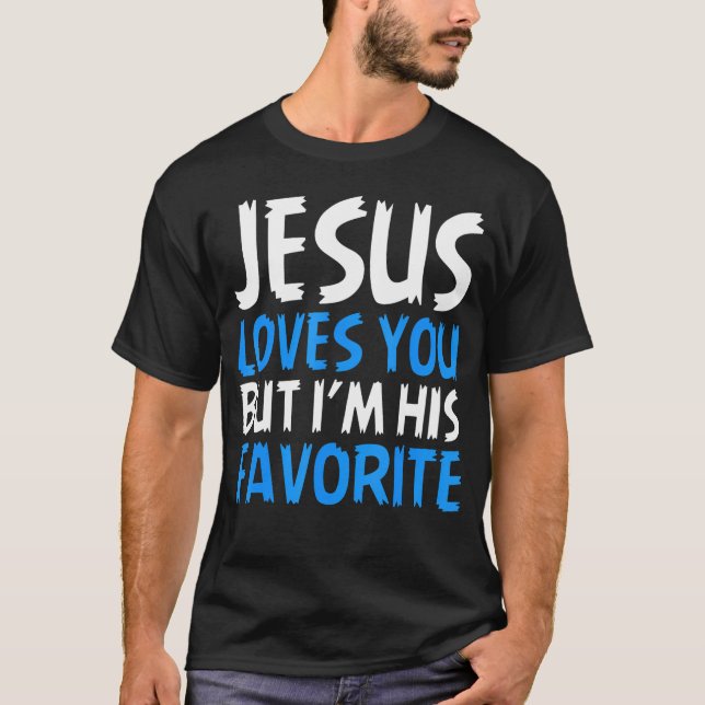 America Needs Jesus Religious T-Shirt (Front)