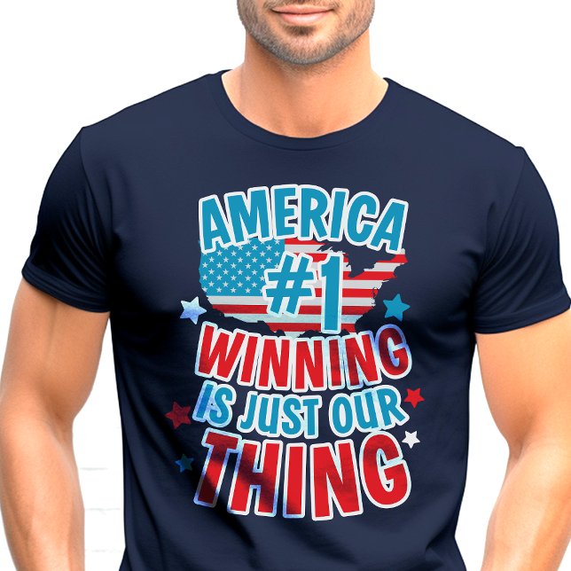 America Number One Winning Patriotic T-Shirt (Creator Uploaded)