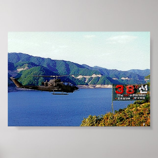 America On Guard on the 38th Parallel Poster (Front)
