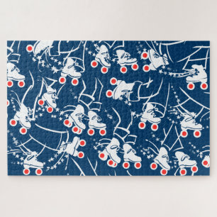 America on Wheels - Skating Jigsaw Puzzle