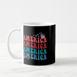 America Patriotic 4th Fourth Of July Independence Coffee Mug