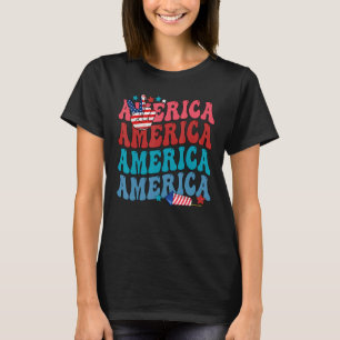America Patriotic 4th Fourth Of July Independence T-Shirt