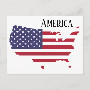 America Postcard