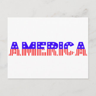 America Postcard