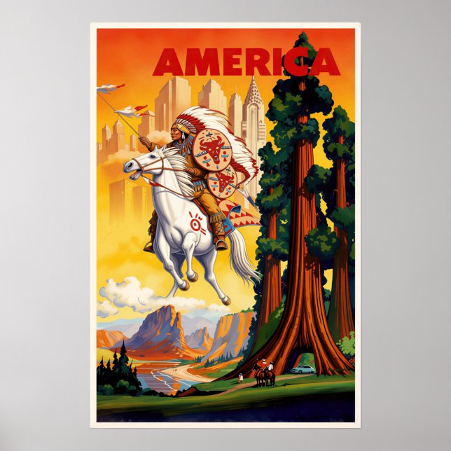 America poster  (Front)