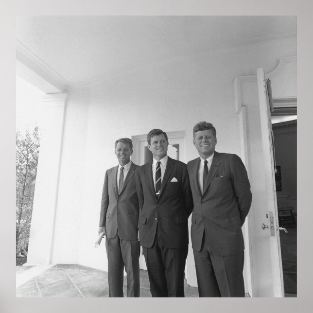 America President John Kennedy & Brothers, Camelot Poster (Front)