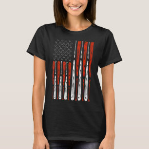 America Pride Flag Patriotic Independence Day July T-Shirt