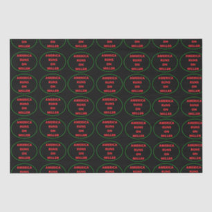 AMERICA RUNS ON MILLER TISSUE PAPER