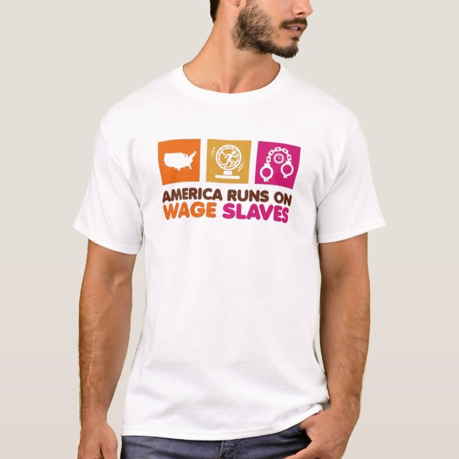 America Runs On T-Shirt (Front)