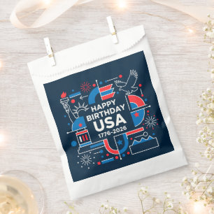 America’s 250th anniversary favour bags