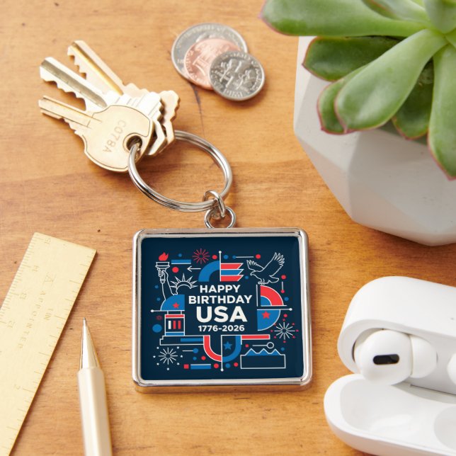 America’s 250th anniversary key ring (Desk)