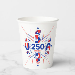 America’s 250th anniversary paper cups