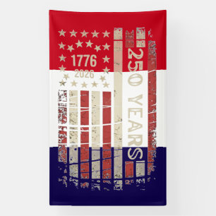 America’s 250th Anniversary Semiquicentennial  Banner