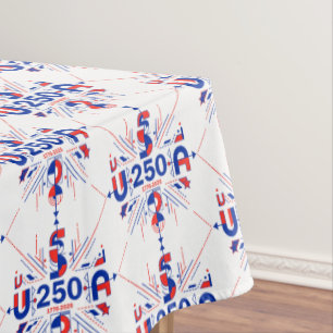 America’s 250th anniversary tablecloth
