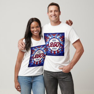 America’s 250th Birthday 1776-2026 Graphic Firew T-Shirt