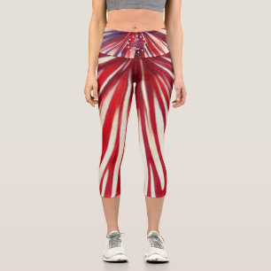America’s 250th Birthday 1776-2026 RWB Fireworks Capri Leggings