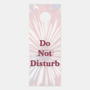 America’s 250th Birthday 1776-2026 RWB Fireworks Door Hanger