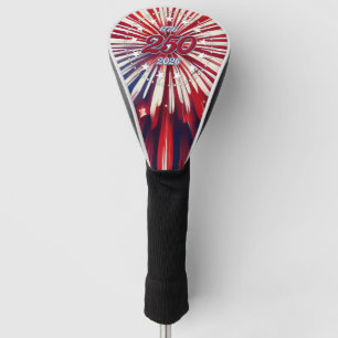 America’s 250th Birthday 1776-2026 RWB Fireworks Golf Head Cover