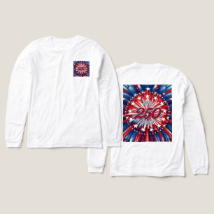 America’s 250th Birthday 1776-2026 RWB Fireworks Tri-Blend Shirt