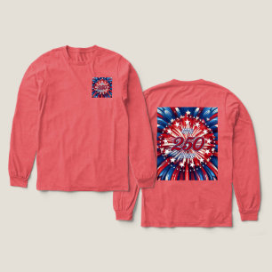 America’s 250th Birthday 1776-2026 RWB Fireworks Tri-Blend Shirt