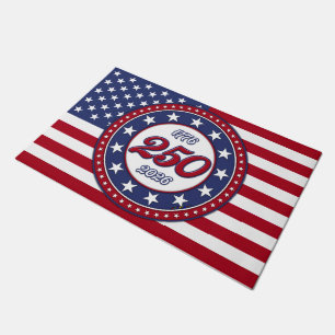 America’s 250th Birthday With USA Flag Doormat