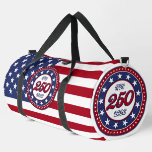 America’s 250th Birthday With USA Flag Duffle Bag