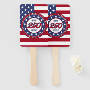 America’s 250th Birthday With USA Flag Hand Fan