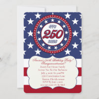 America’s 250th Birthday With USA Flag