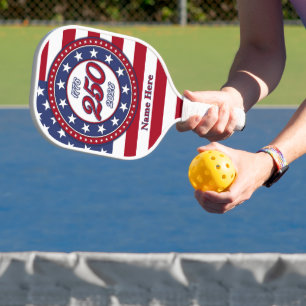 America’s 250th Birthday With USA Flag Pickleball Paddle