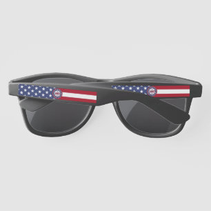 America’s 250th Birthday With USA Flag Sunglasses