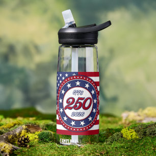 America’s 250th Birthday With USA Flag Water Bottle