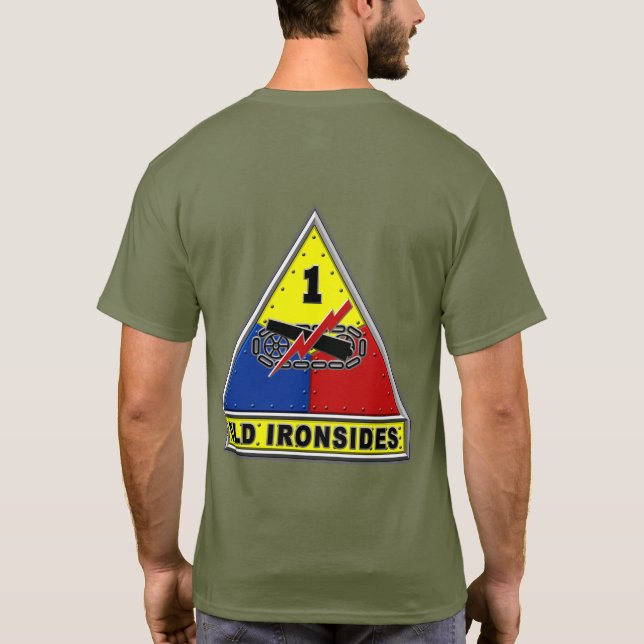 America’s Armored Division  T-Shirt (Back)
