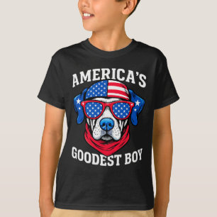 America’s Goodest Boy Dog T-Shirt