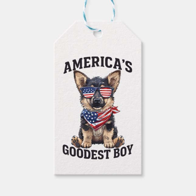 America’s Goodest Shepherd Gift Tags (Front)