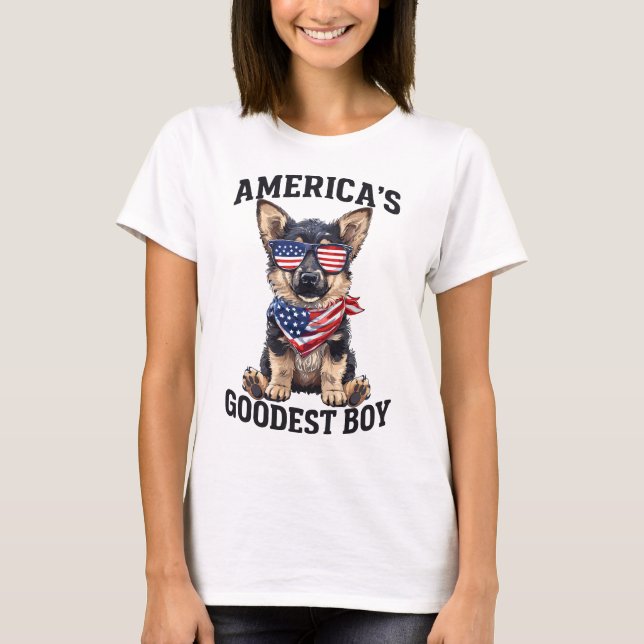 America’s Goodest Shepherd T-Shirt (Front)