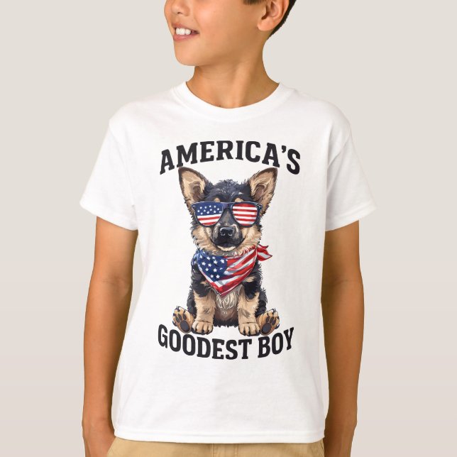 America’s Goodest Shepherd T-Shirt (Front)