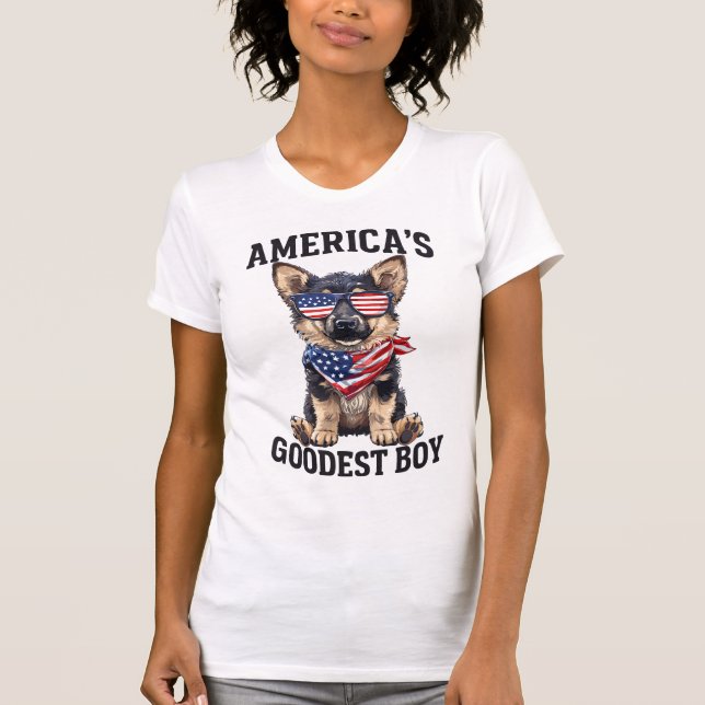 America’s Goodest Shepherd T-Shirt (Front)