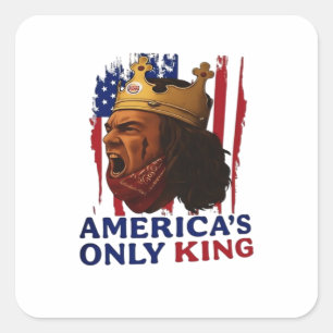 America’s Only King Square Sticker