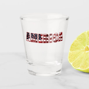 America Shot Glass
