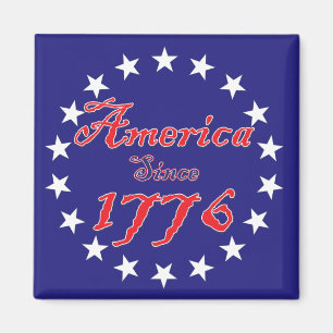 America-since 1776 magnet