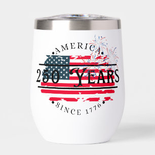 America Since 1776 With Flag/fireworks II